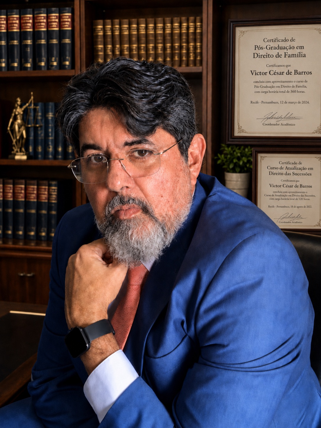 Victor Cesar de Barros em ambiente profissional