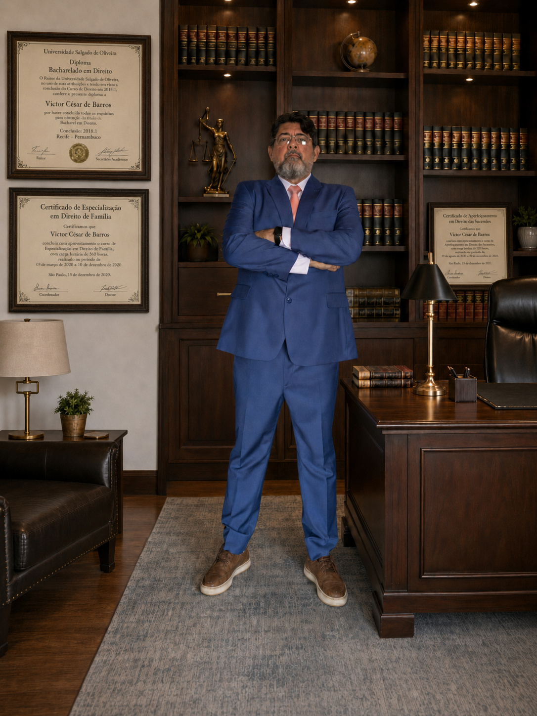 Victor Cesar de Barros em ambiente profissional